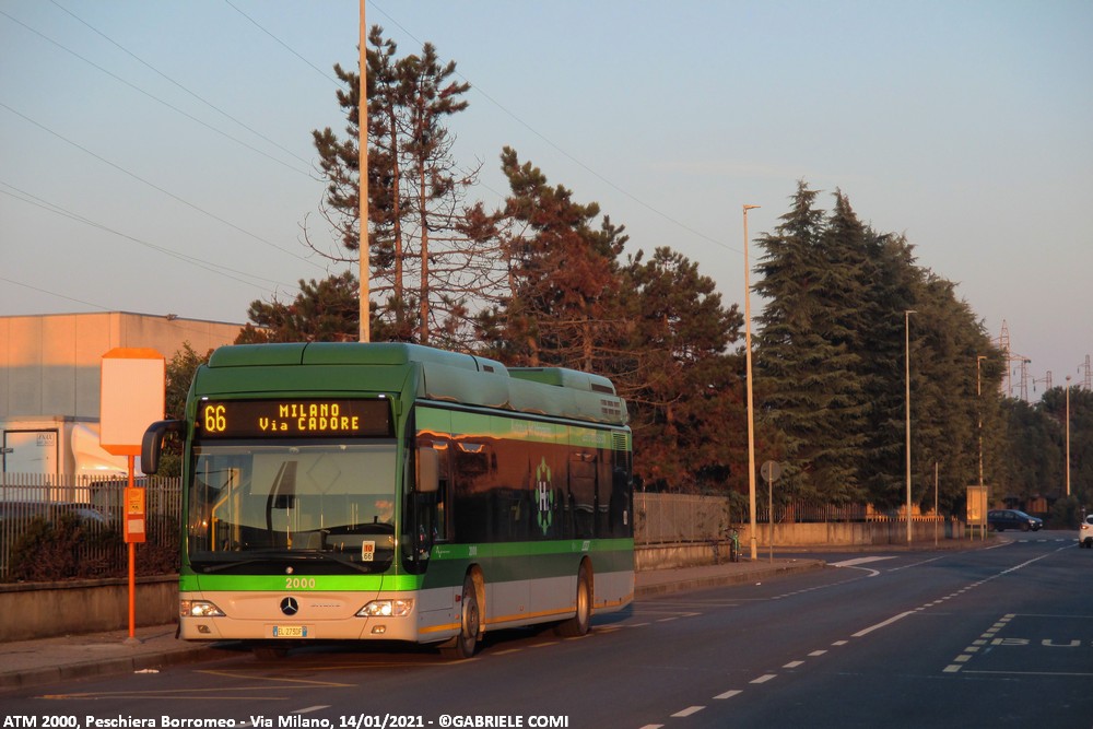 autobus mercedes citaro idrogeno atm 2000 milano linea 66
