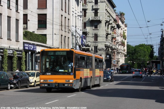 filobus bredabus atm milano 230 linea 91