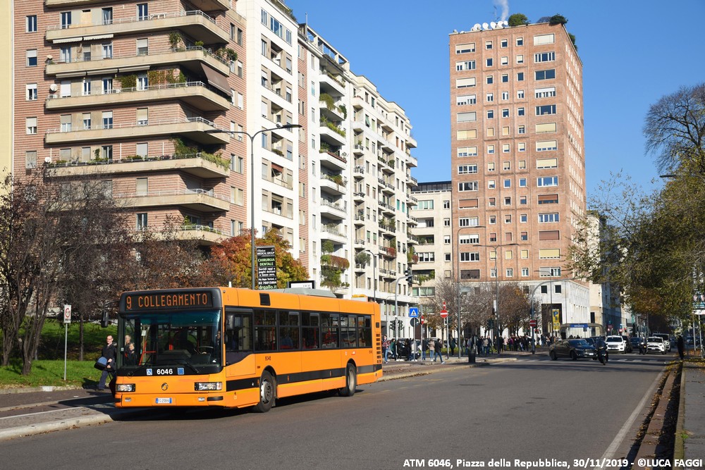 autobus cityclass atm 6046 milano collegamento