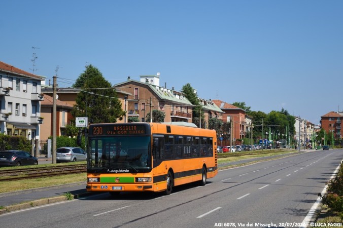 autobus cityclass atm autoguidovie 6078 milano linea 230