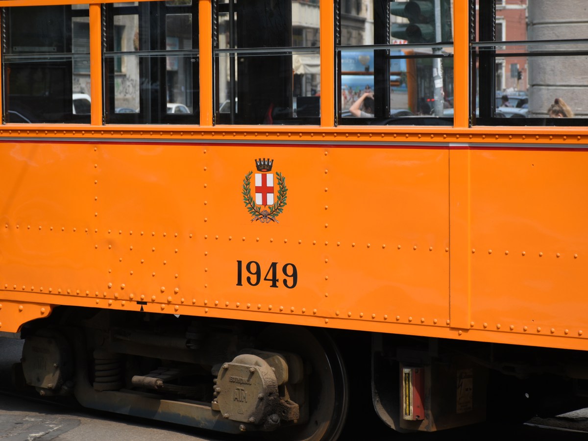 Quando un tram tira l’altro… letteralmente!