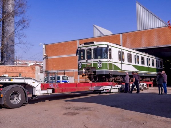Un’elettromotrice M2 per i Vigili del Fuoco di&nbsp;Milano