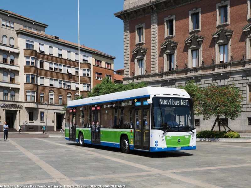 Monza e mobilità sostenibile: in servizio i primi autobus elettrici&nbsp;NET