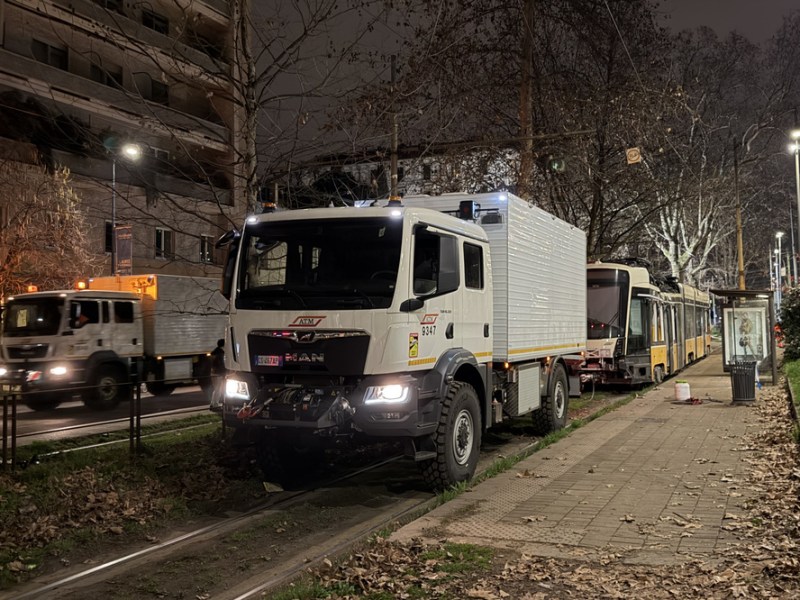 Milano, Tramlink deraglia in viale Vittorio&nbsp;Veneto